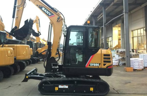 SANY excavator SY60C lands on American market