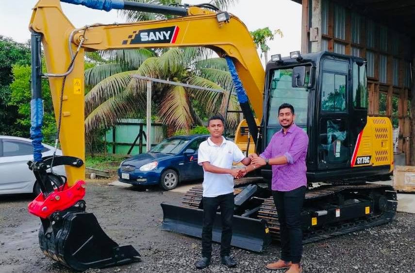 SANY expands market in Fiji by cooperating with its dealer