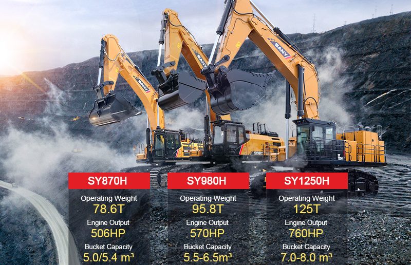 SANY Launches New Product Lineup for Ultra-large Excavator